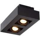 Ceiling luminaires for replaceable light source - Lucide XIRAX Ceiling 2xGU10 black 09119/11/30 - product 6