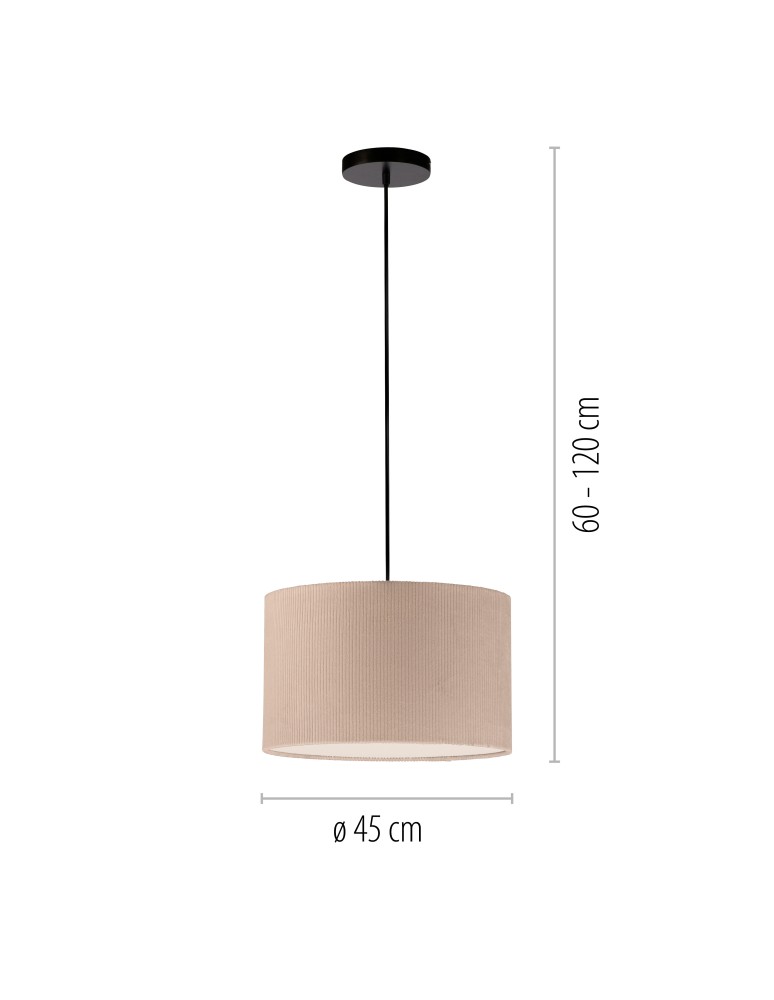 Paul Neuhaus Duro Lampa Wisząca Beżowy 14892-39