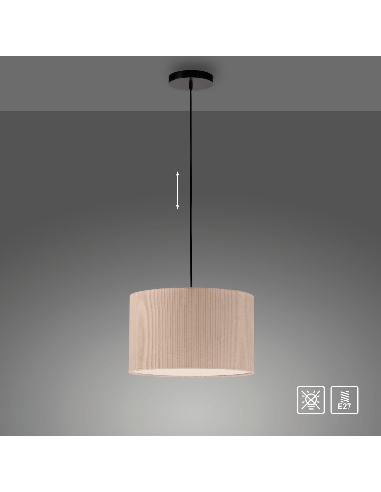 Paul Neuhaus Duro Lampa Wisząca Beżowy 14892-39