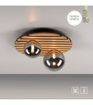 Paul Neuhaus Green Stika Lampa Sufitowa Drewno 15208-79