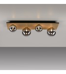 Paul Neuhaus Green Stika Lampa Sufitowa Drewno 15209-79 Paul Neuhaus Green Stika Lampa Sufitowa Drewno 15209-79