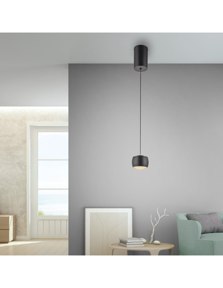Paul Neuhaus Ballini Lampa Wisząca Czarny 15260-18