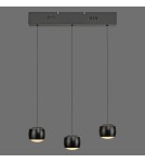 Paul Neuhaus Ballini Lampa Wisząca Czarny 15261-18
