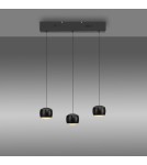 Paul Neuhaus Ballini Lampa Wisząca Czarny 15261-18