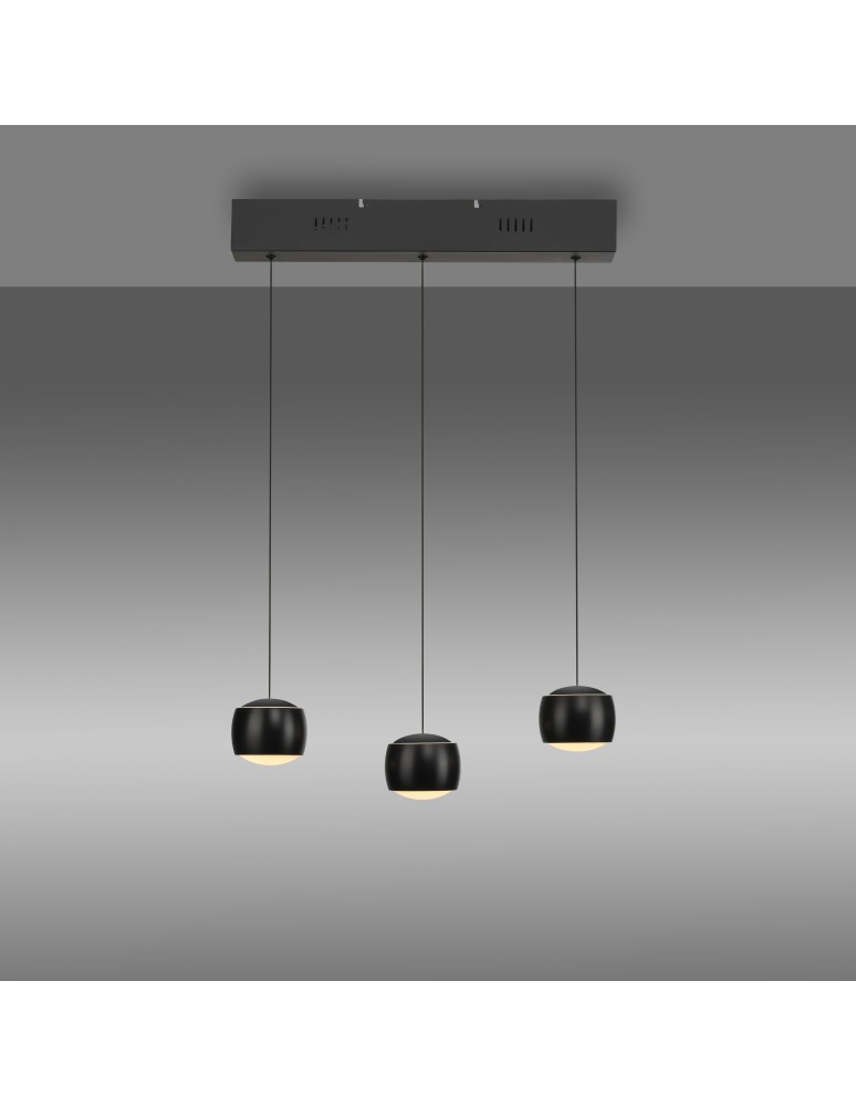 Paul Neuhaus Ballini Lampa Wisząca Czarny 15261-18