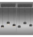 Paul Neuhaus Ballini Lampa Wisząca Czarny 15261-18