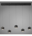 Paul Neuhaus Ballini Lampa Wisząca Czarny 15262-18