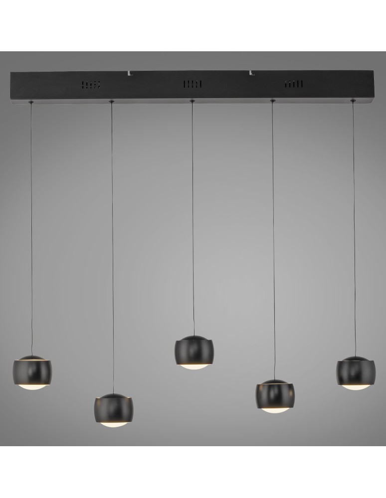 Paul Neuhaus Ballini Lampa Wisząca Czarny 15262-18