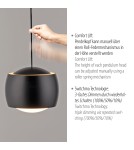 Paul Neuhaus Ballini Lampa Wisząca Czarny 15262-18