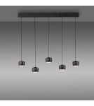 Paul Neuhaus Ballini Lampa Wisząca Czarny 15262-18