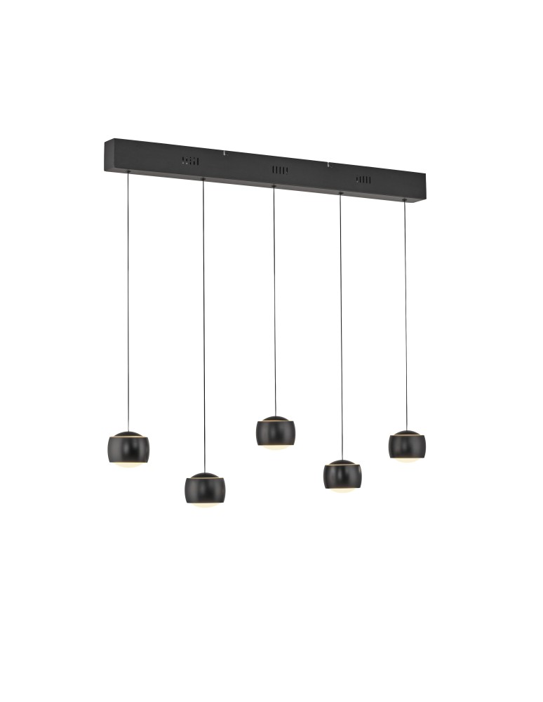 Paul Neuhaus Ballini Lampa Wisząca Czarny 15262-18