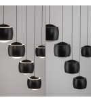 Paul Neuhaus Ballini Lampa Wisząca Czarny 15262-18
