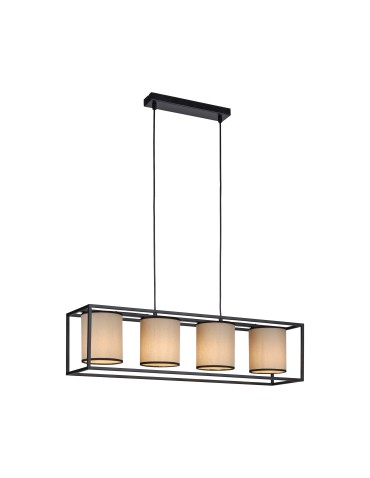 Paul Neuhaus Raven Lampa Wisząca Beżowy/Czarny 15305-18 - product 2