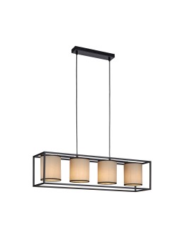 Paul Neuhaus Raven Lampa Wisząca Beżowy/Czarny 15305-18 - produkt 2