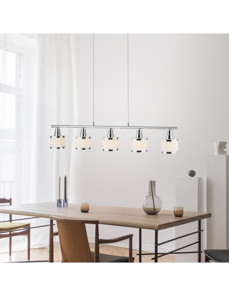 Paul Neuhaus Accor Lampa Wisząca Chrom 15375-17