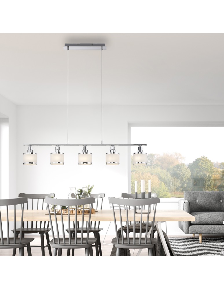 Paul Neuhaus Accor Lampa Wisząca Chrom 15375-17