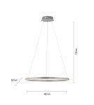 Paul Neuhaus Ritus Lampa Wisząca Aluminium 15394-95