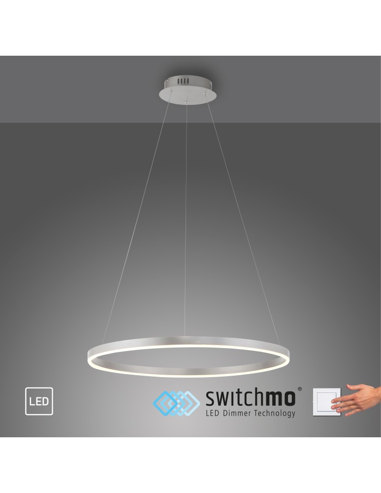 Paul Neuhaus Ritus Lampa Wisząca Aluminium 15394-95