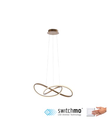 Paul Neuhaus Maria Lampa Wisząca Matowy Mosiądz 15402-60 - product 2