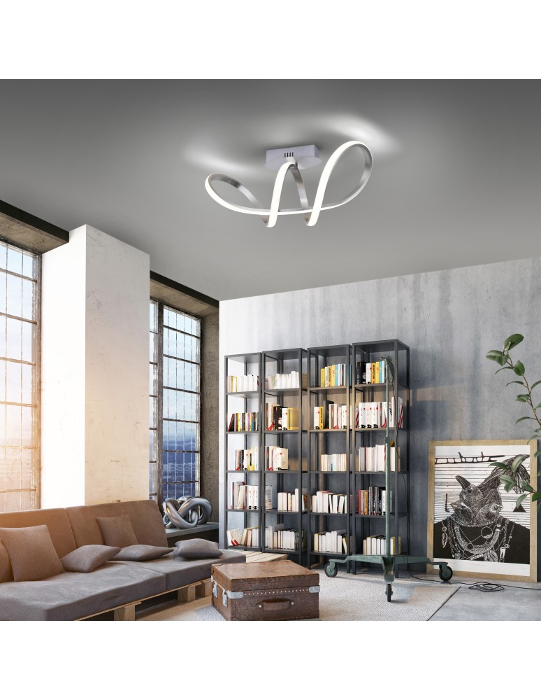 Paul Neuhaus Maria Lampa Sufitowa Srebrny 15403-95