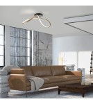 Paul Neuhaus Okta Lampa Sufitowa Matowy Mosiądz 15405-68