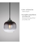 Paul Neuhaus Zea Lampa Wisząca Czarny 15420-18