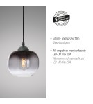 Paul Neuhaus Zea Lampa Wisząca Czarny 15420-18