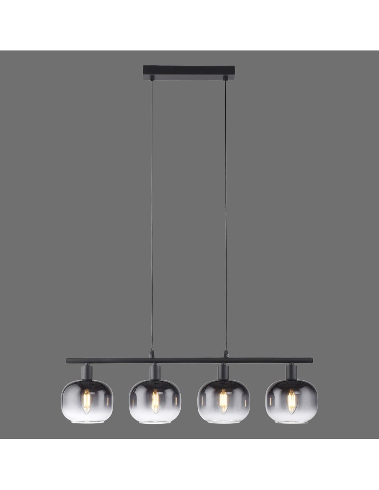 Paul Neuhaus Zea Lampa Wisząca Czarny 15421-18