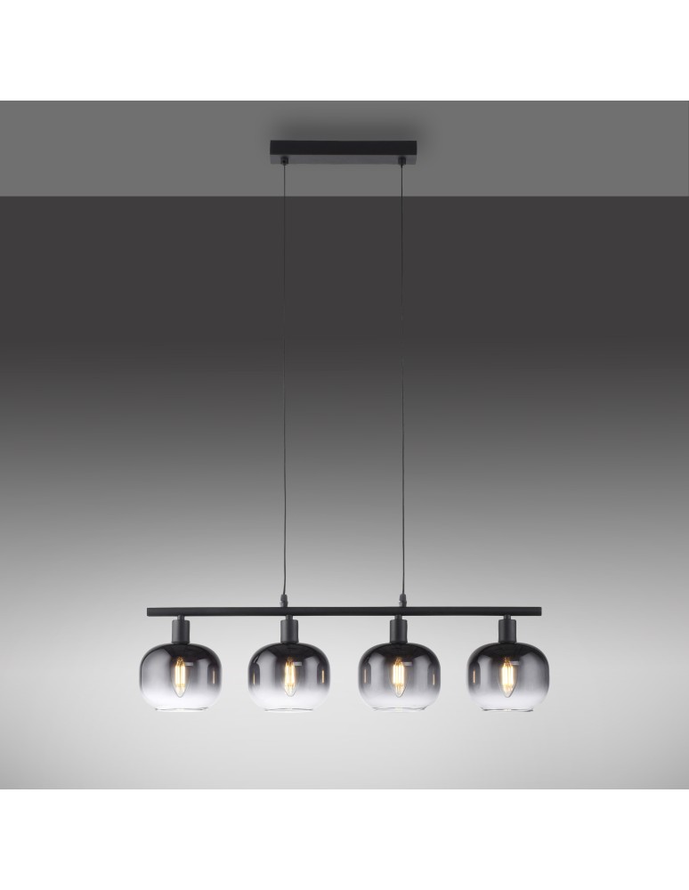 Paul Neuhaus Zea Lampa Wisząca Czarny 15421-18