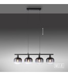 Paul Neuhaus Zea Lampa Wisząca Czarny 15421-18