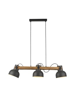 Paul Neuhaus Cup 2.0 Lampa Wisząca Czarny/Drewno 15743-18 - product 2