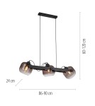 Paul Neuhaus Cup 2.0 Lampa Wisząca Czarny 15753-18