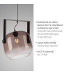 Paul Neuhaus Cup 2.0 Lampa Wisząca Czarny 15757-18