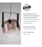 Paul Neuhaus Cup 2.0 Lampa Wisząca Czarny 15757-18