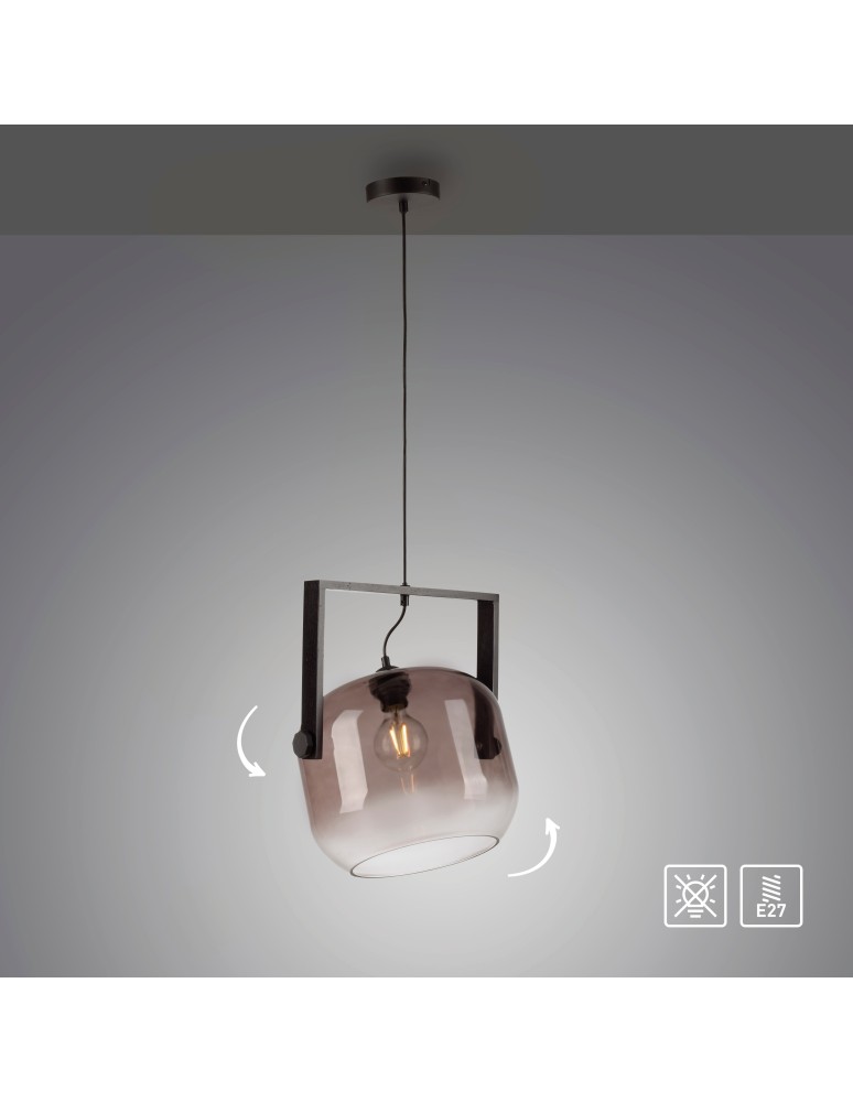 Paul Neuhaus Cup 2.0 Lampa Wisząca Czarny 15757-18