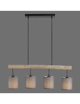 Paul Neuhaus Green Tribu Lampa Wisząca Drewno/Beżowy 15783-29