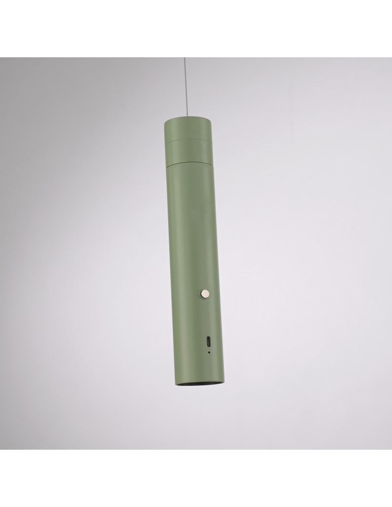 Paul Neuhaus Attach Lampa Wisząca Jasnozielony 18281-43