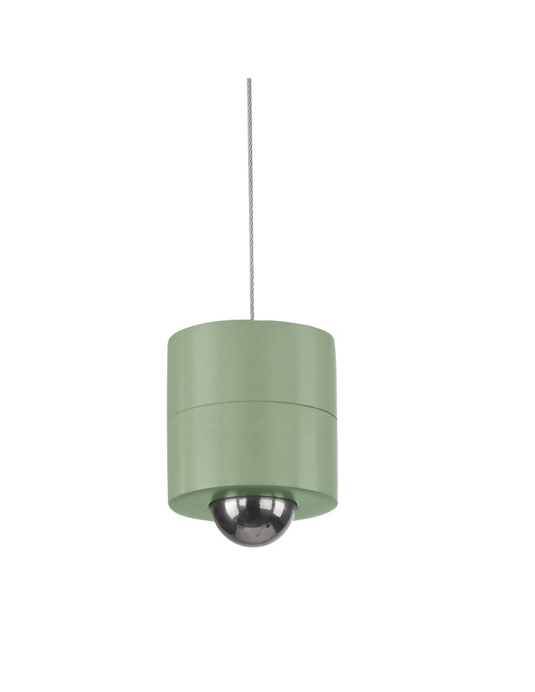 Paul Neuhaus Attach Lampa Wisząca Jasnozielony 18281-43