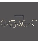 Paul Neuhaus Curls Lampa Sufitowa Czarny 19032-18