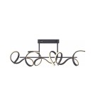 Paul Neuhaus Curls Lampa Sufitowa Czarny 19032-18