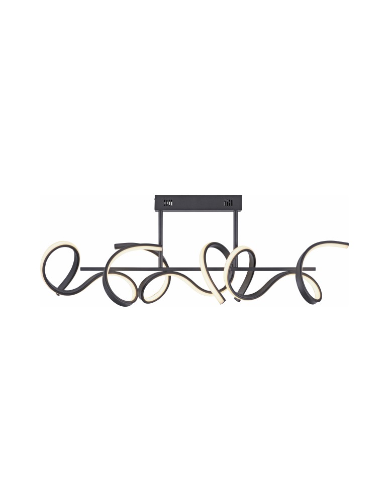 Paul Neuhaus Curls Lampa Sufitowa Czarny 19032-18