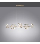 Paul Neuhaus Curls Lampa Wisząca Matowy Mosiądz 19033-60