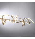 Paul Neuhaus Curls Lampa Wisząca Matowy Mosiądz 19033-60