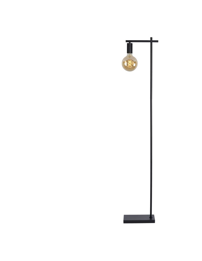 Floor lamps - Lucide LEANNE Floor lamp 1xE27 black 21721/01/30 - product kolory-swiatla.pl 8