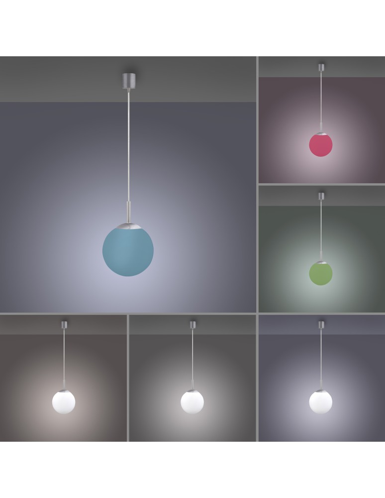 Paul Neuhaus Lolasmart-Bolo Lampa Wisząca Srebrny 22072-55