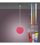 Paul Neuhaus Lolasmart-Bolo Lampa Wisząca Srebrny 22072-55