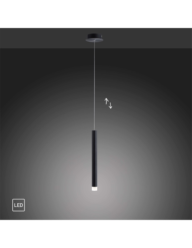 Paul Neuhaus Bruno Lampa Wisząca Czarny 15202-18