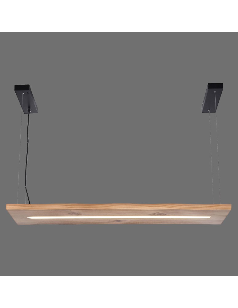 Paul Neuhaus Palma Lampa Wisząca Drewno/Czarny 2625-79