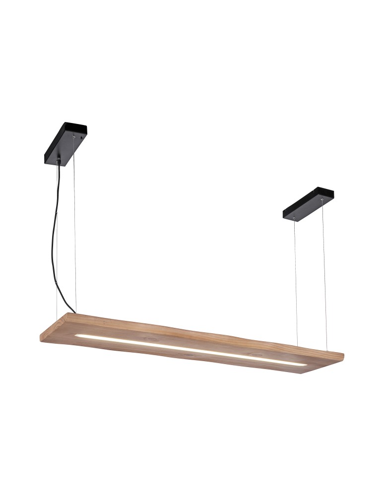 Paul Neuhaus Palma Lampa Wisząca Drewno/Czarny 2625-79