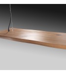 Paul Neuhaus Palma Lampa Wisząca Drewno/Czarny 2625-79